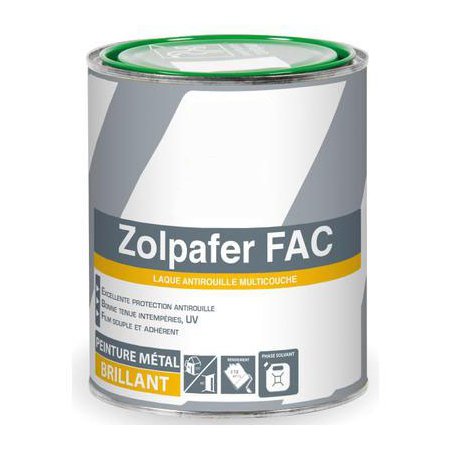 Zolpafer Fac Métal Finitions Antirouille Peintures Métal Et